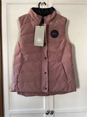 Canada Goose Freestyle Mauve Quilted Puffer Vest